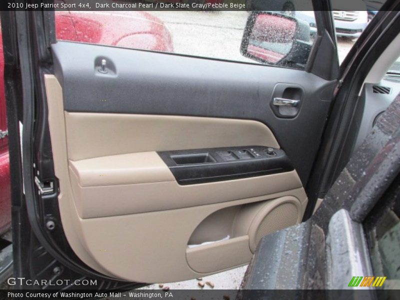 Dark Charcoal Pearl / Dark Slate Gray/Pebble Beige 2010 Jeep Patriot Sport 4x4