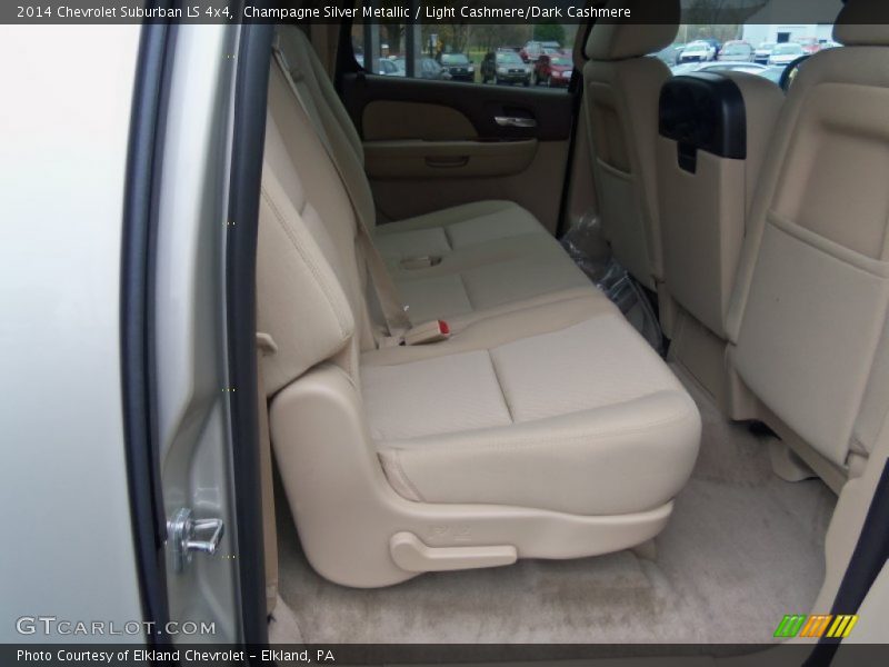 Champagne Silver Metallic / Light Cashmere/Dark Cashmere 2014 Chevrolet Suburban LS 4x4