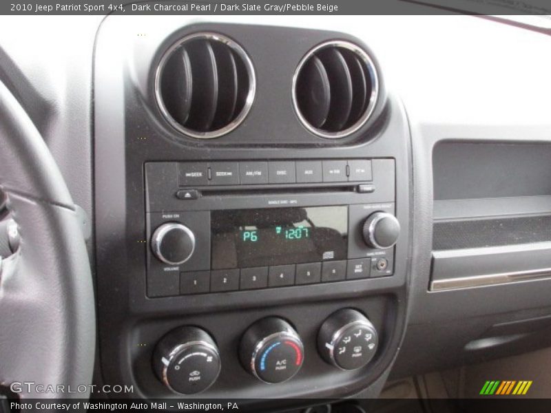 Dark Charcoal Pearl / Dark Slate Gray/Pebble Beige 2010 Jeep Patriot Sport 4x4