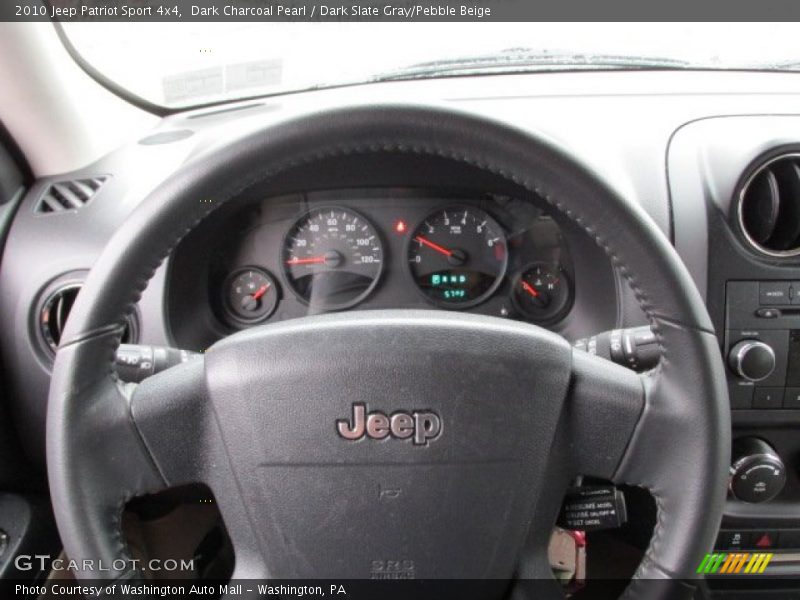 Dark Charcoal Pearl / Dark Slate Gray/Pebble Beige 2010 Jeep Patriot Sport 4x4