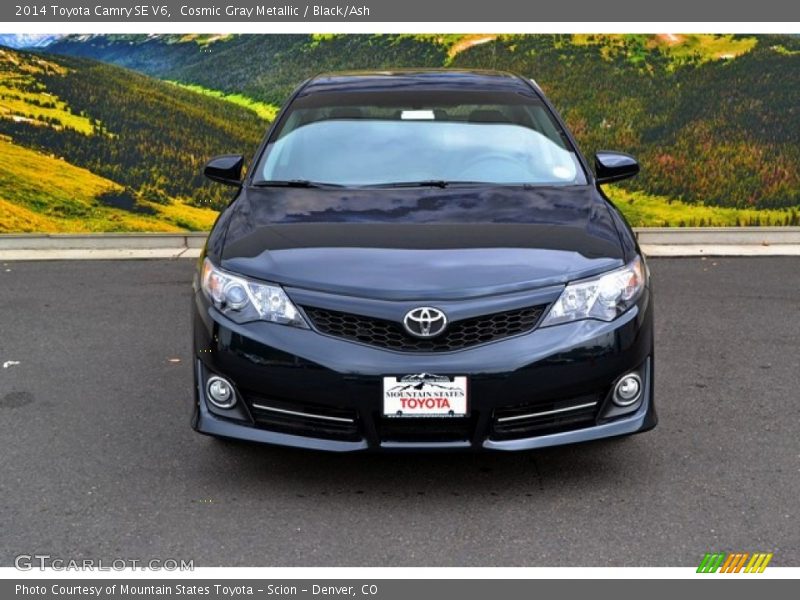 Cosmic Gray Metallic / Black/Ash 2014 Toyota Camry SE V6