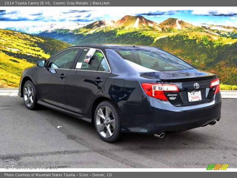 Cosmic Gray Metallic / Black/Ash 2014 Toyota Camry SE V6