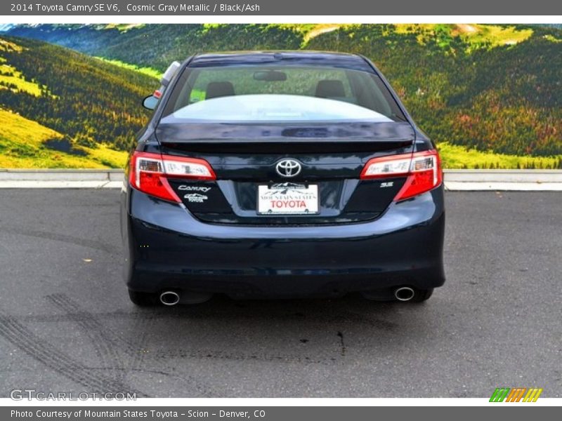 Cosmic Gray Metallic / Black/Ash 2014 Toyota Camry SE V6