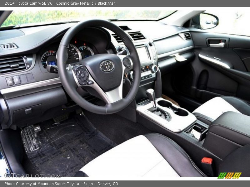 Cosmic Gray Metallic / Black/Ash 2014 Toyota Camry SE V6