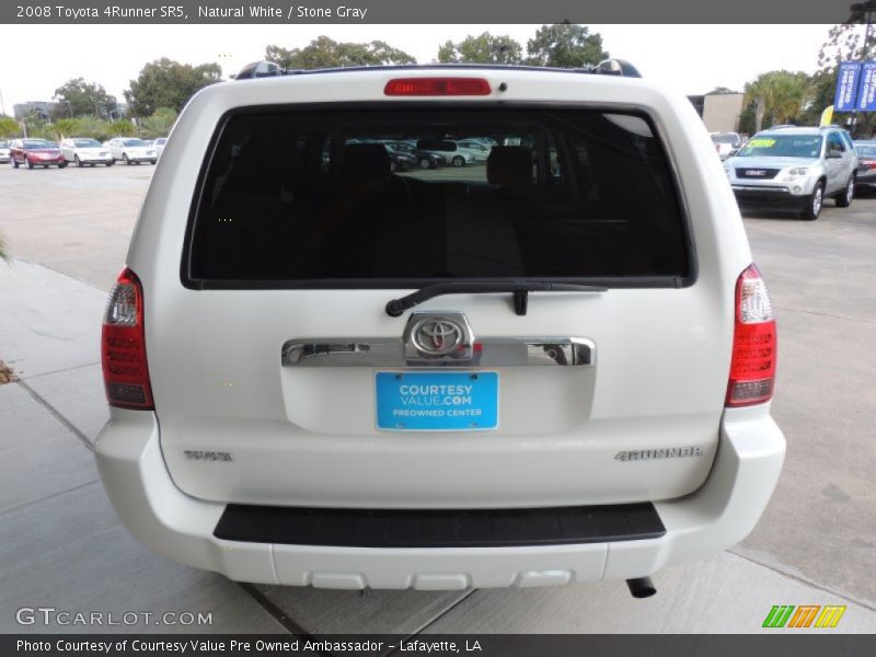 Natural White / Stone Gray 2008 Toyota 4Runner SR5