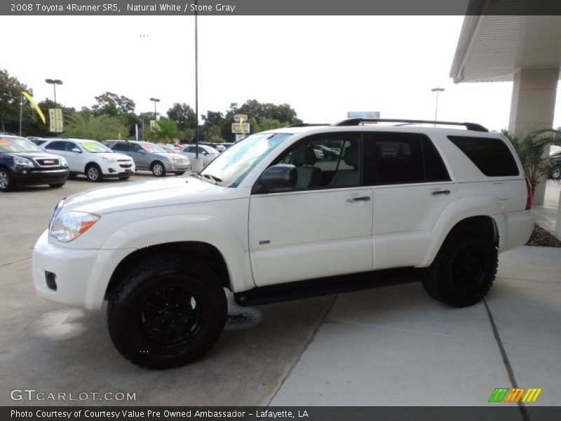 Natural White / Stone Gray 2008 Toyota 4Runner SR5