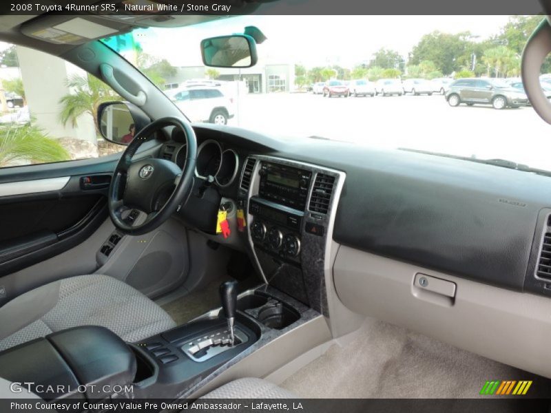 Natural White / Stone Gray 2008 Toyota 4Runner SR5