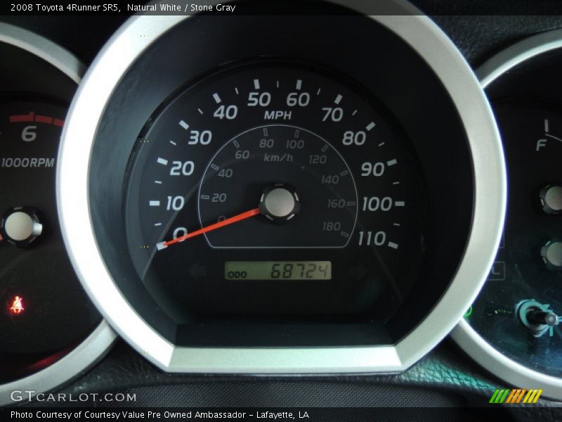 Natural White / Stone Gray 2008 Toyota 4Runner SR5