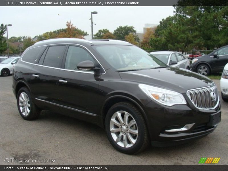 Mocha Bronze Metallic / Choccachino Leather 2013 Buick Enclave Premium AWD