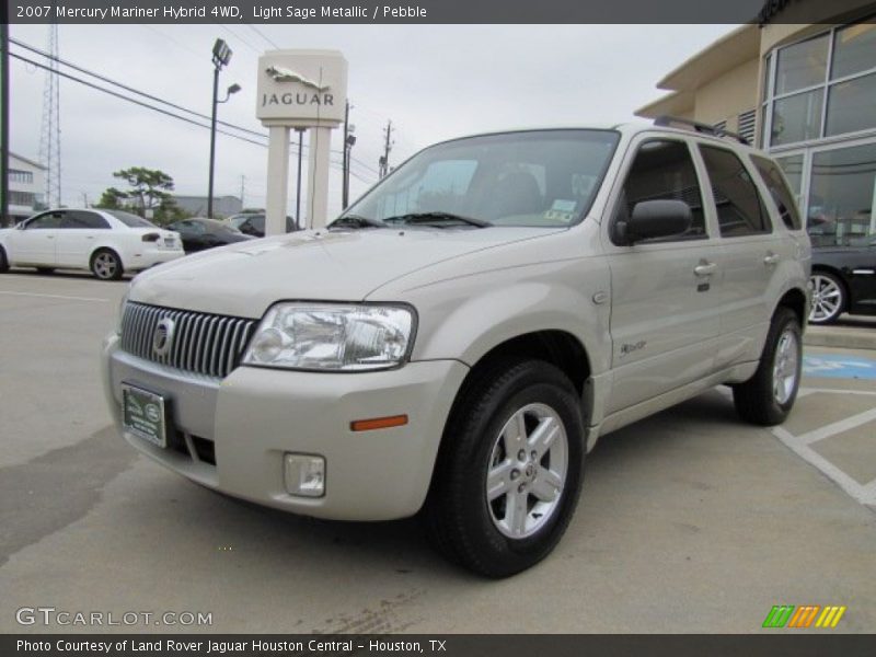 Light Sage Metallic / Pebble 2007 Mercury Mariner Hybrid 4WD