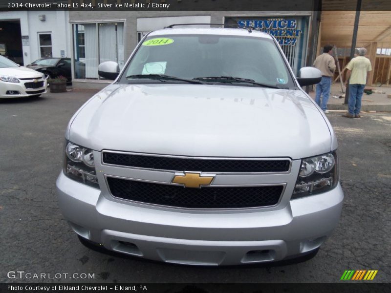 Silver Ice Metallic / Ebony 2014 Chevrolet Tahoe LS 4x4