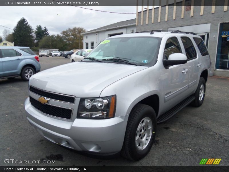 Silver Ice Metallic / Ebony 2014 Chevrolet Tahoe LS 4x4