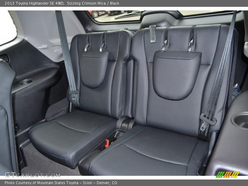 Sizzling Crimson Mica / Black 2013 Toyota Highlander SE 4WD