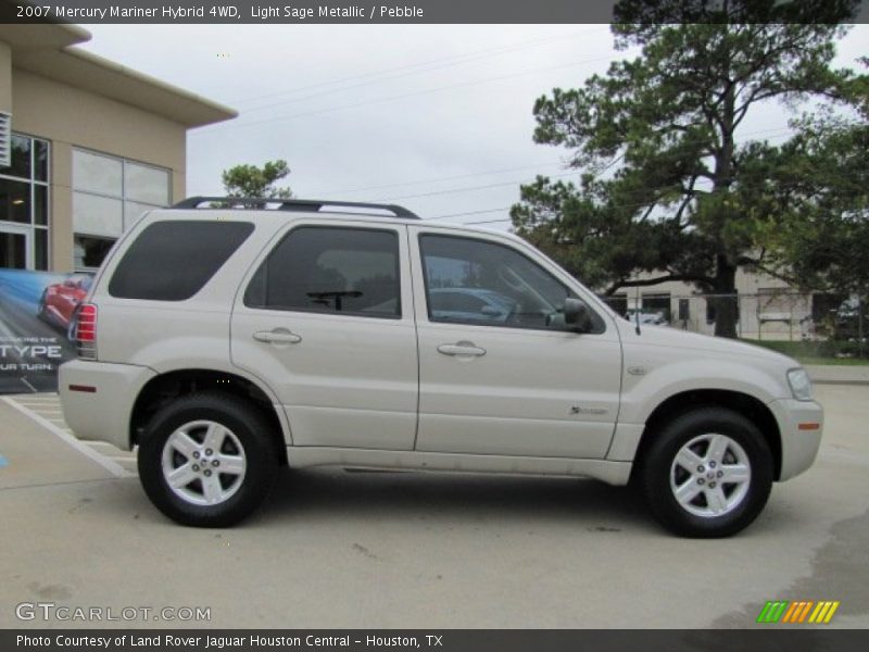 Light Sage Metallic / Pebble 2007 Mercury Mariner Hybrid 4WD