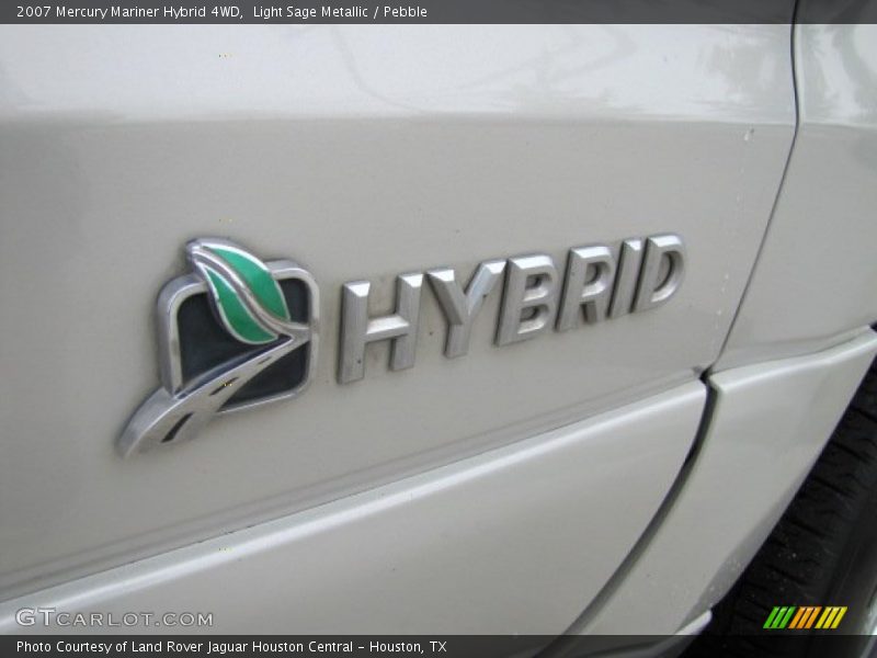 Light Sage Metallic / Pebble 2007 Mercury Mariner Hybrid 4WD