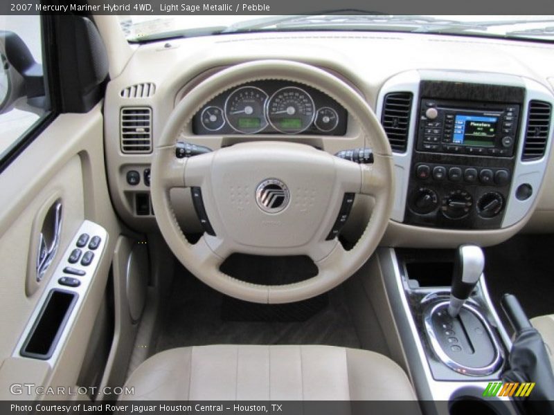 Light Sage Metallic / Pebble 2007 Mercury Mariner Hybrid 4WD