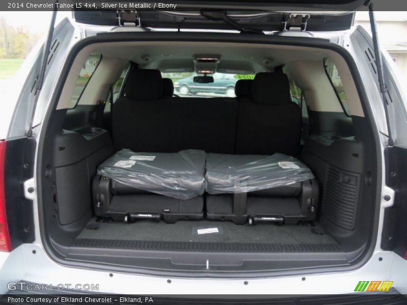 Silver Ice Metallic / Ebony 2014 Chevrolet Tahoe LS 4x4