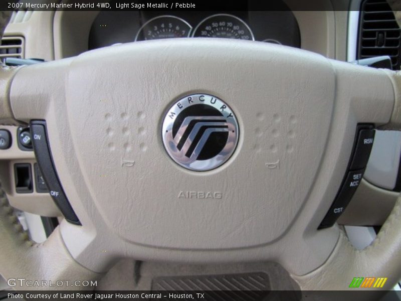 Light Sage Metallic / Pebble 2007 Mercury Mariner Hybrid 4WD