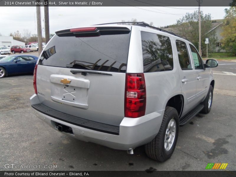 Silver Ice Metallic / Ebony 2014 Chevrolet Tahoe LS 4x4