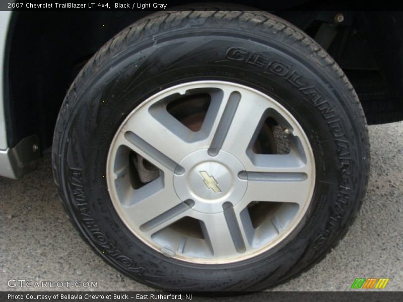 Black / Light Gray 2007 Chevrolet TrailBlazer LT 4x4