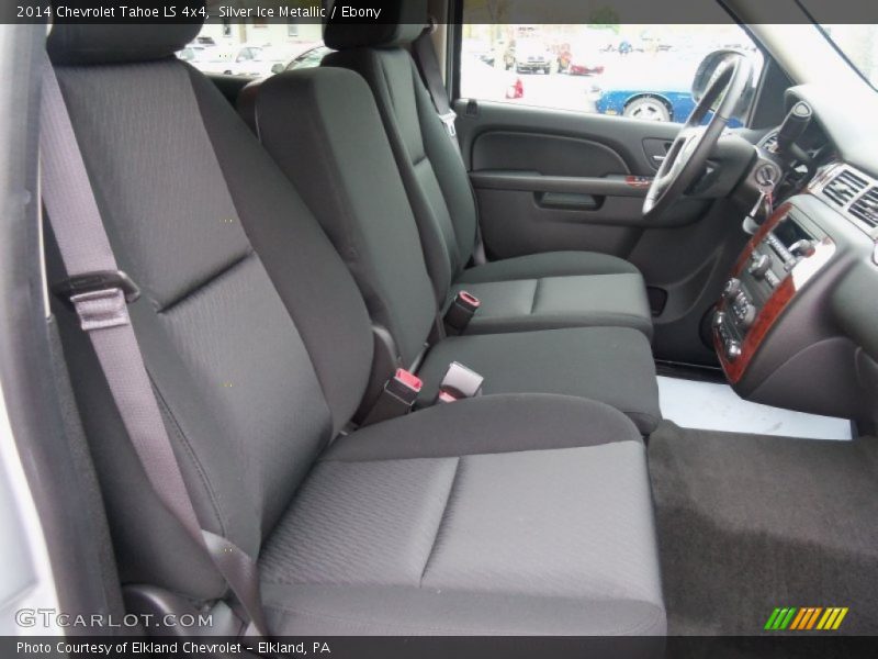 Silver Ice Metallic / Ebony 2014 Chevrolet Tahoe LS 4x4