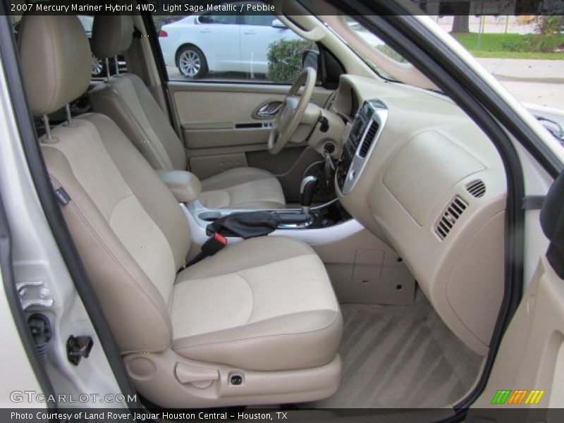 Light Sage Metallic / Pebble 2007 Mercury Mariner Hybrid 4WD