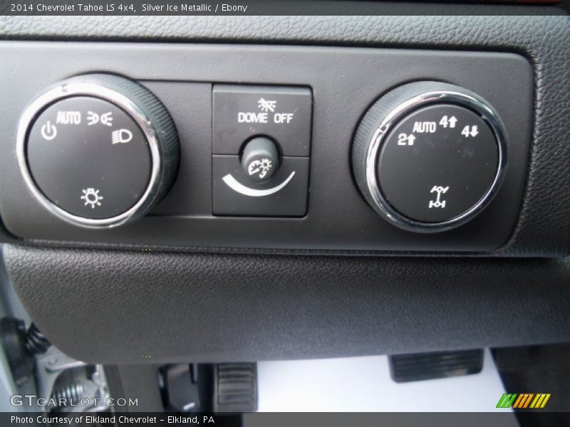 Silver Ice Metallic / Ebony 2014 Chevrolet Tahoe LS 4x4