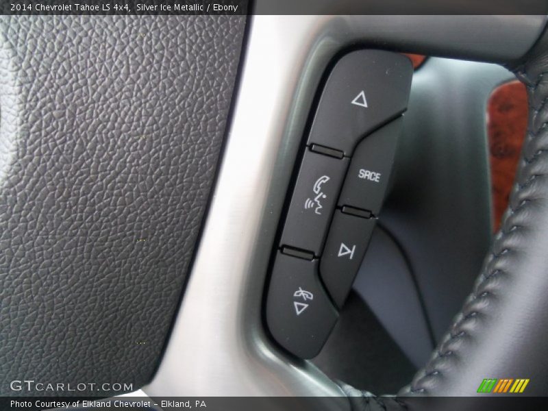 Silver Ice Metallic / Ebony 2014 Chevrolet Tahoe LS 4x4