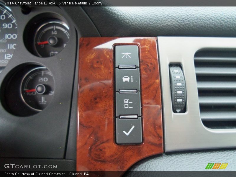 Silver Ice Metallic / Ebony 2014 Chevrolet Tahoe LS 4x4