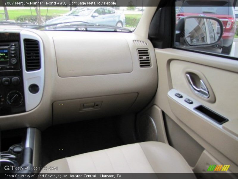 Light Sage Metallic / Pebble 2007 Mercury Mariner Hybrid 4WD