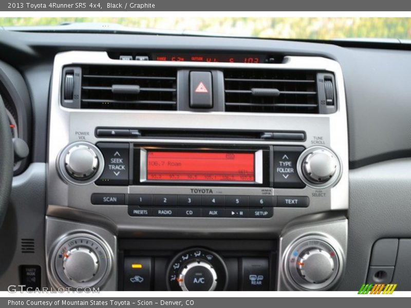Black / Graphite 2013 Toyota 4Runner SR5 4x4