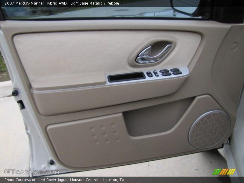 Light Sage Metallic / Pebble 2007 Mercury Mariner Hybrid 4WD