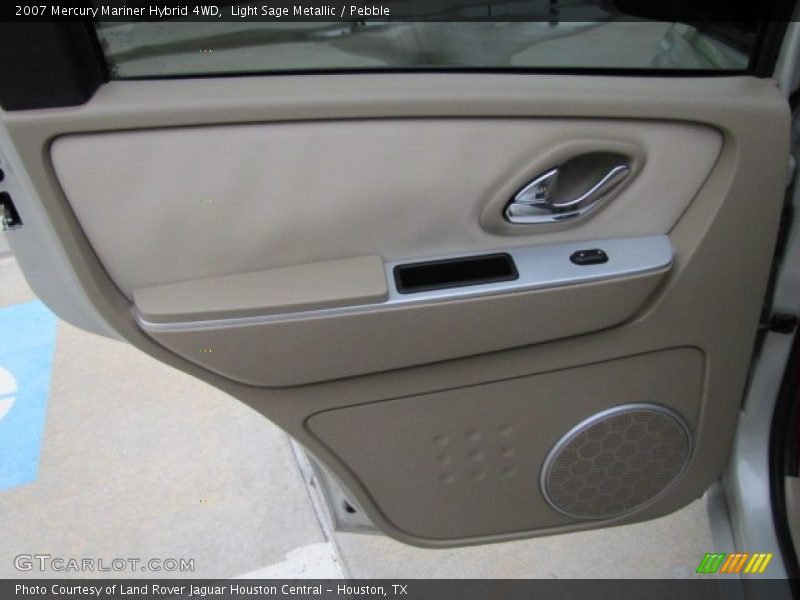 Light Sage Metallic / Pebble 2007 Mercury Mariner Hybrid 4WD