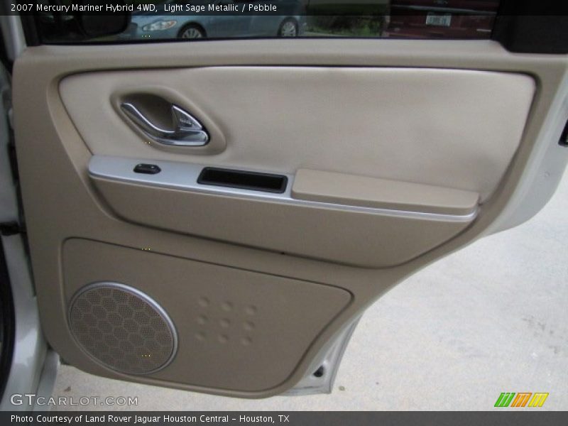 Light Sage Metallic / Pebble 2007 Mercury Mariner Hybrid 4WD