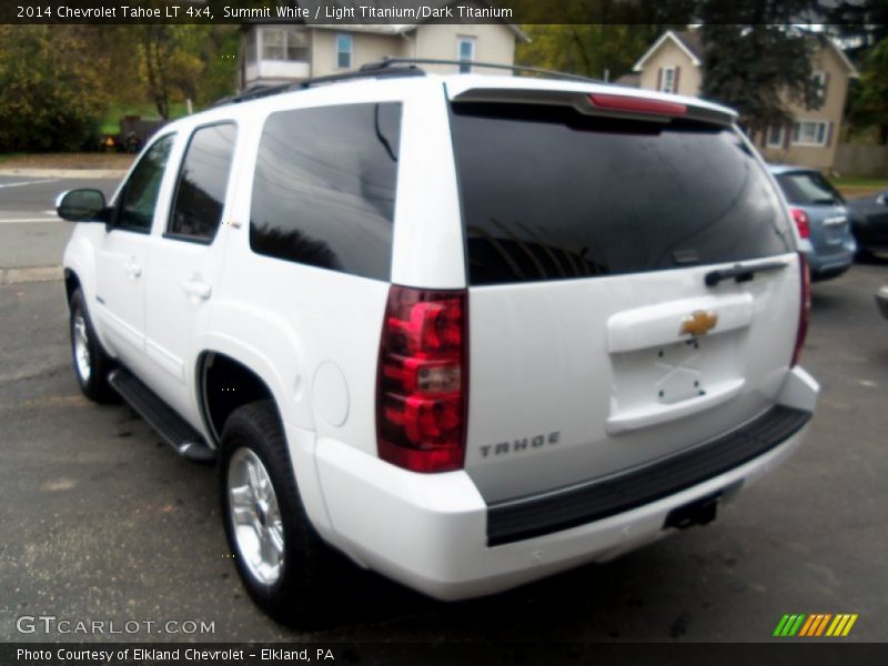 Summit White / Light Titanium/Dark Titanium 2014 Chevrolet Tahoe LT 4x4