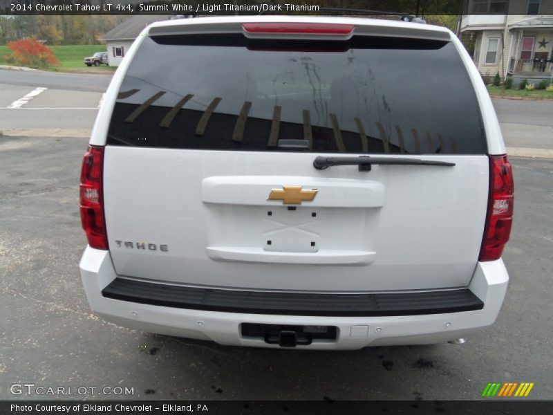 Summit White / Light Titanium/Dark Titanium 2014 Chevrolet Tahoe LT 4x4