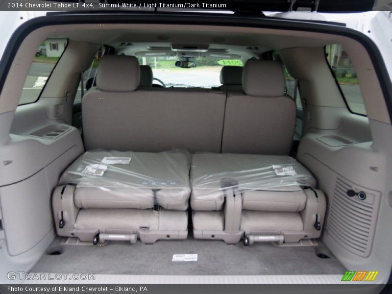 Summit White / Light Titanium/Dark Titanium 2014 Chevrolet Tahoe LT 4x4