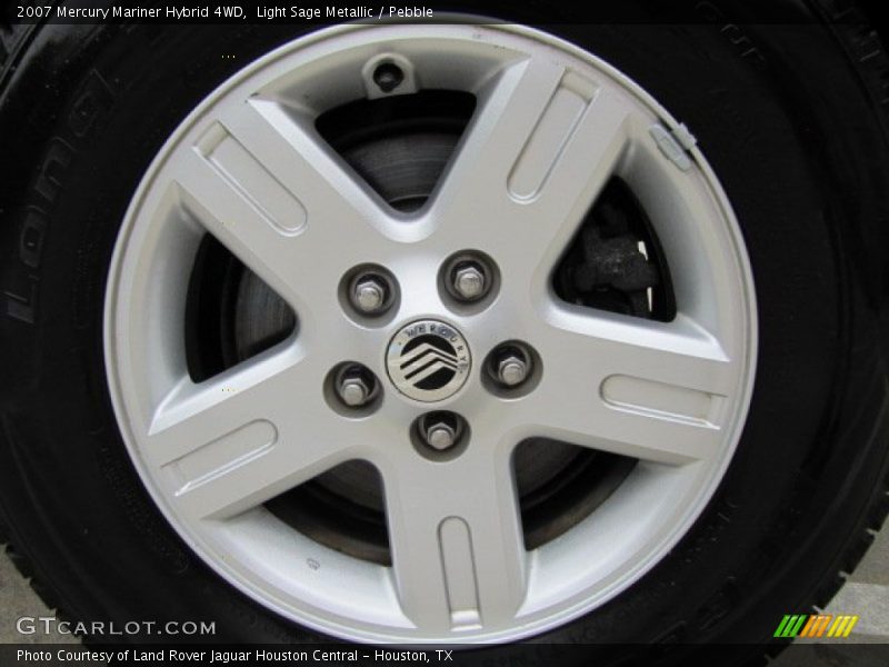 Light Sage Metallic / Pebble 2007 Mercury Mariner Hybrid 4WD