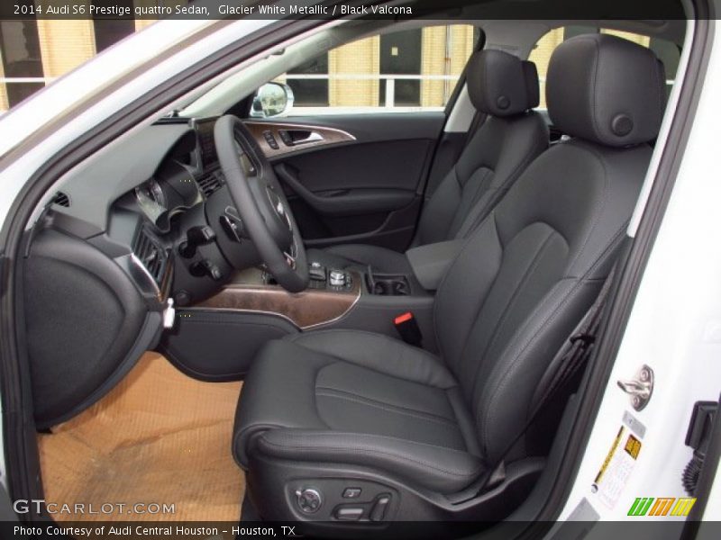 Front Seat of 2014 S6 Prestige quattro Sedan