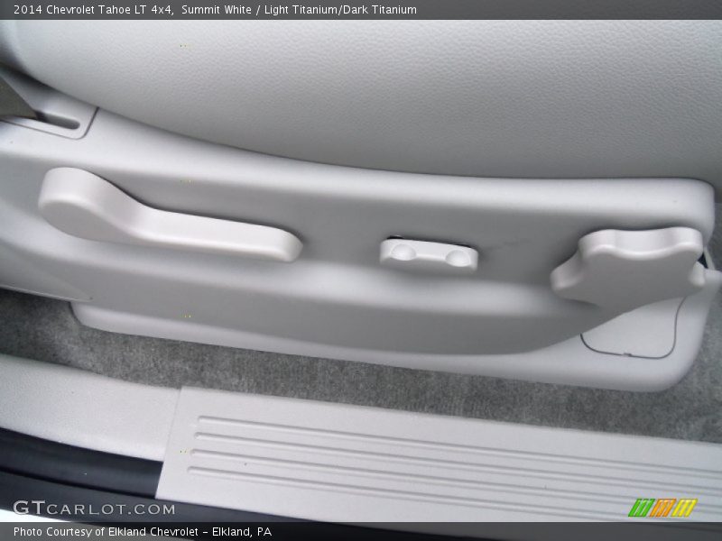 Summit White / Light Titanium/Dark Titanium 2014 Chevrolet Tahoe LT 4x4