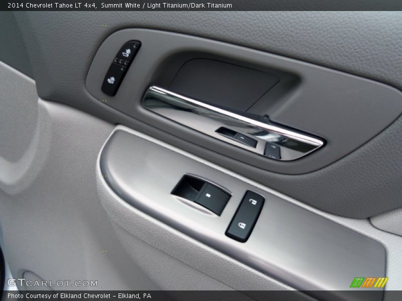 Summit White / Light Titanium/Dark Titanium 2014 Chevrolet Tahoe LT 4x4
