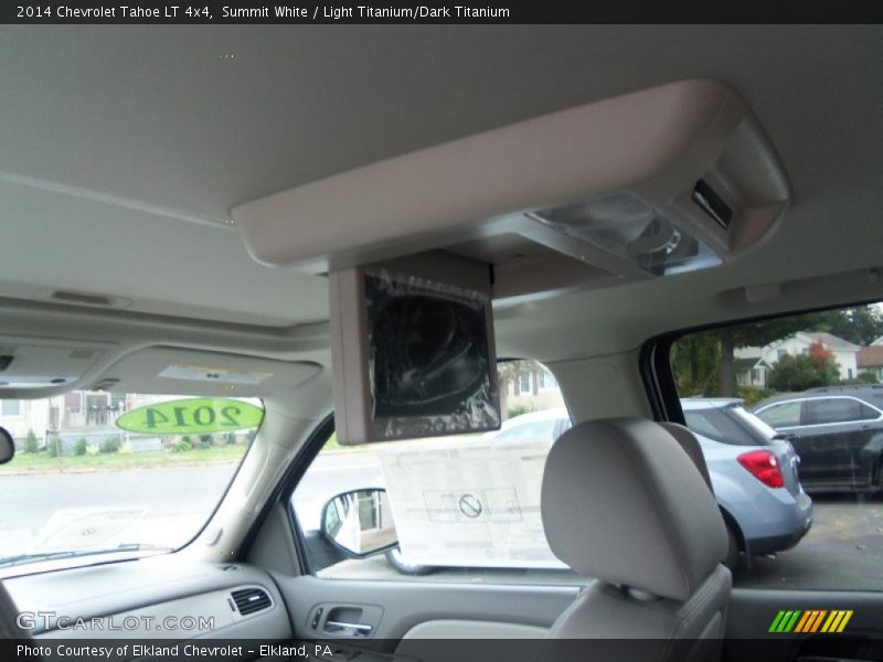 Summit White / Light Titanium/Dark Titanium 2014 Chevrolet Tahoe LT 4x4