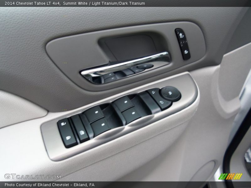 Summit White / Light Titanium/Dark Titanium 2014 Chevrolet Tahoe LT 4x4