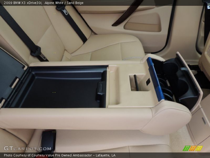 Alpine White / Sand Beige 2009 BMW X3 xDrive30i