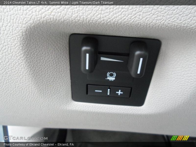 Summit White / Light Titanium/Dark Titanium 2014 Chevrolet Tahoe LT 4x4