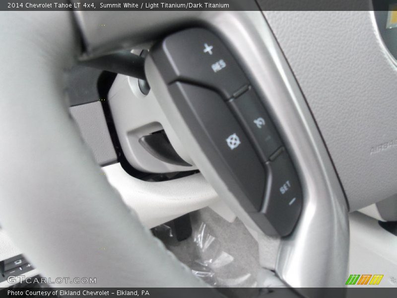 Summit White / Light Titanium/Dark Titanium 2014 Chevrolet Tahoe LT 4x4