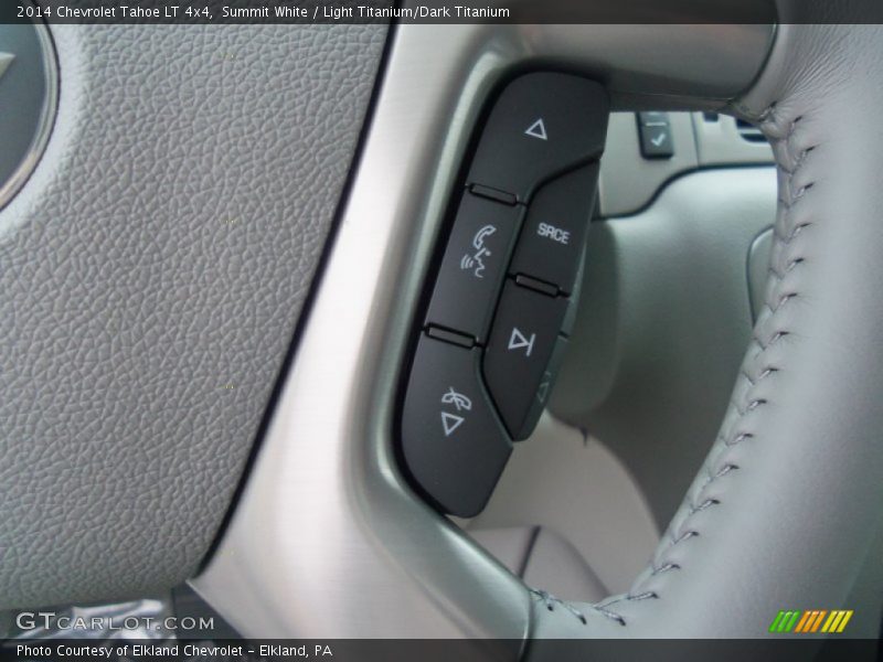 Summit White / Light Titanium/Dark Titanium 2014 Chevrolet Tahoe LT 4x4