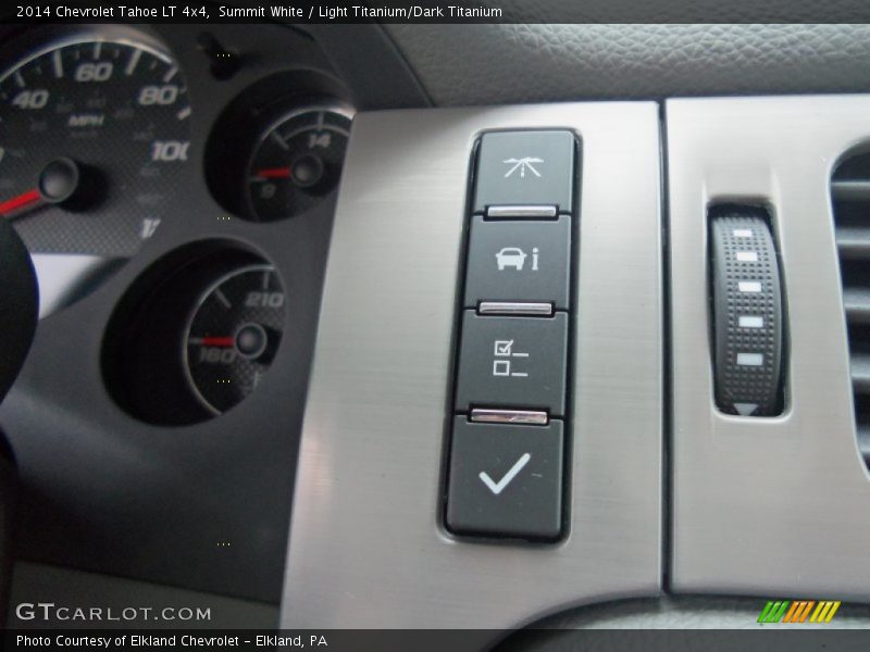 Summit White / Light Titanium/Dark Titanium 2014 Chevrolet Tahoe LT 4x4