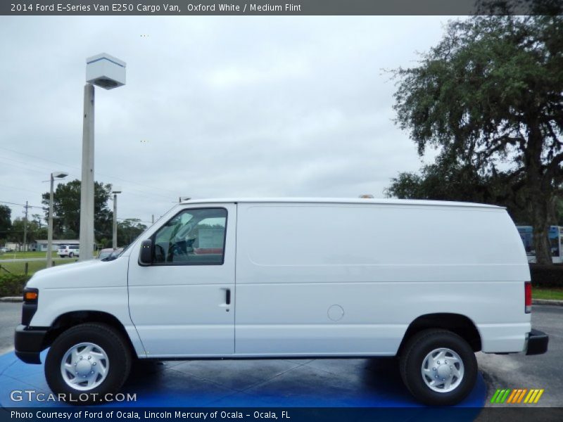 Oxford White / Medium Flint 2014 Ford E-Series Van E250 Cargo Van