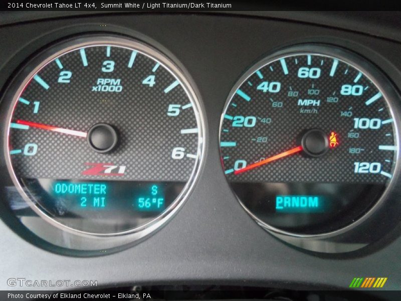 Summit White / Light Titanium/Dark Titanium 2014 Chevrolet Tahoe LT 4x4